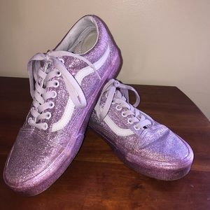 Pink Sparkly Vans
